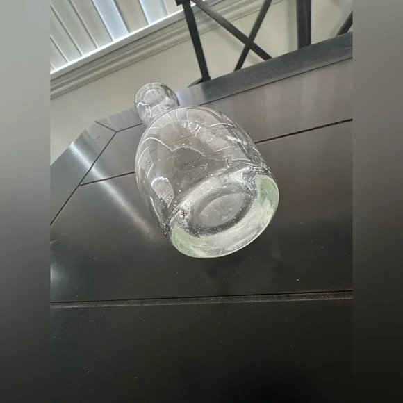 Bubble glass bud vase - Picture 6 of 7